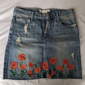 Mother denim skirt